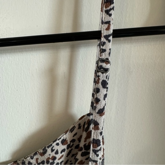 Abercrombie cheetah leopard print mini wrap dress - size M - Picture 5 of 7